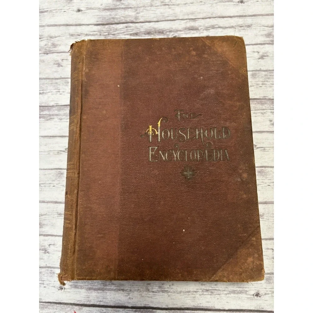 THE HOUSEHOLD ENCYCLOPAEDIA OF BUSINESS AND SOCIAL FORMS HC 1890 Domestic Life